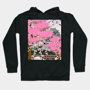 Japanese Culture Sakura Japan Cherry Blossom Hoodie